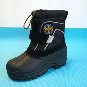 NWT Totes Kids Girls Winter Waterproof Boots Size 13M